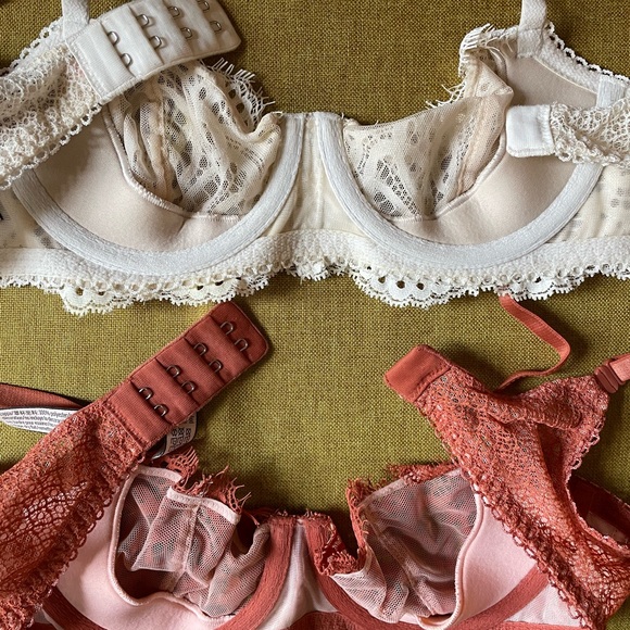 BRICK RED -Great condition VS bra dream angels 32B - Picture 6 of 8